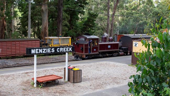 The Menzies Creek Museum at Puffing Billy Railway. Picture: Michael Greenhill.