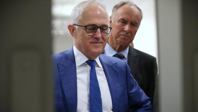 Prime Minister Malcolm Turnbull, left, with John Alexander. Picture: AAP.