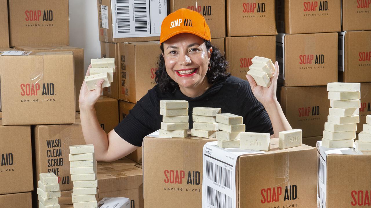 Soap Aid is an organisation that provides a similar service in Australia. P Picture: Rob Leeson.