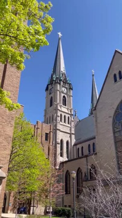 Church Bells Rung to Mark New Pope at Milwaukee's Marquette University