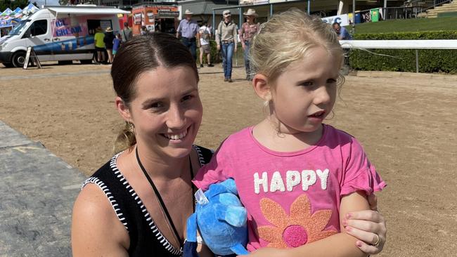 L-R: Olivia Bayldon and Elena at the Gympie Show 2025.