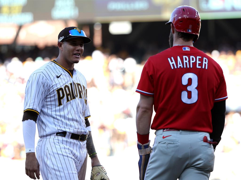MLB playoffs: San Diego Padres' Machado and Phillies' Harper come  head-to-head