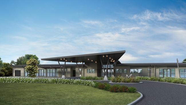 A render showing the new $4.85 million recreation centre at Buderim Gardens Retirement Village.