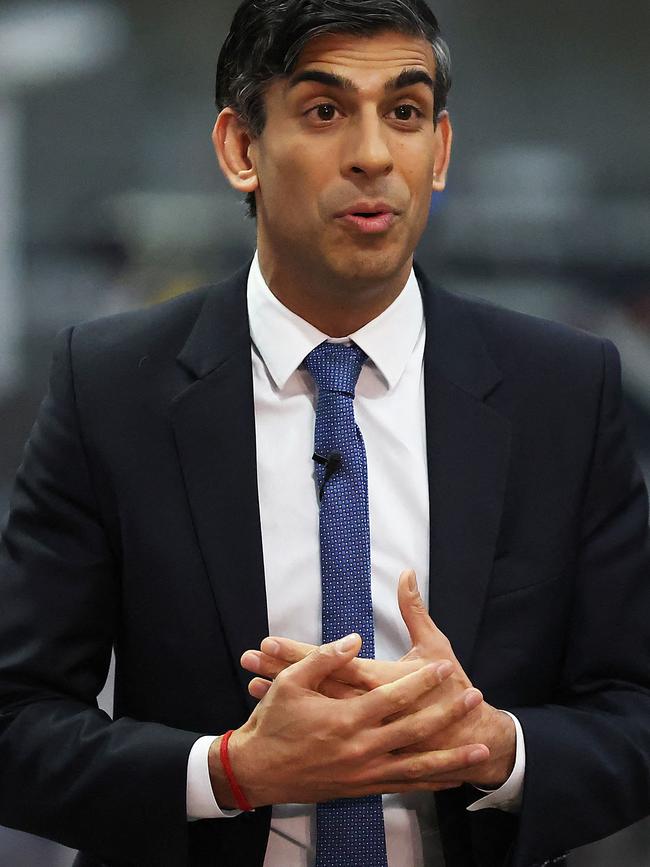 Britain's Prime Minister Rishi Sunak. Picture: Liam McBurney