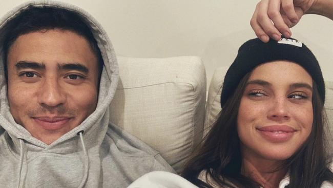 Bonnie Anderson has moved on from her drug-addicted ex with new boyfriend Jordan Simi. Picture: Instagram