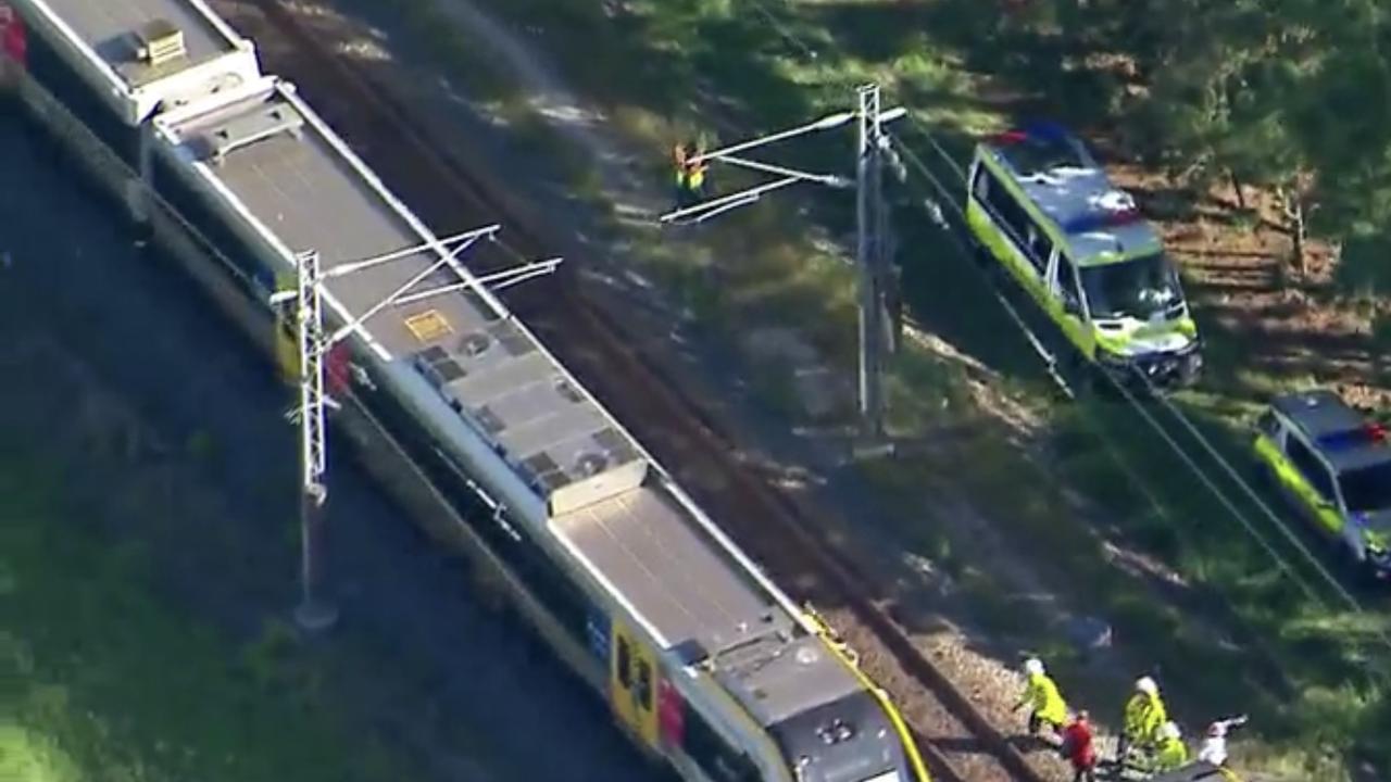 Gold Coast train evacuated after becoming stuck on line near Yatala ...