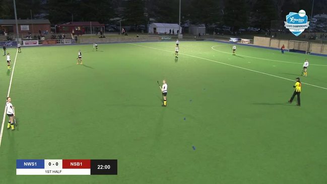 REPLAY: NSW U15's Girls State Hockey Champs - North West Sydney 1 v Northern Syd & Beaches 1