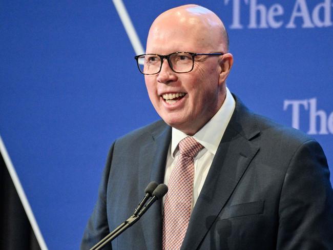 Opposition Leader Peter Dutton has been dubbed ‘the $20,000 man’ because that’s how much punters will pay for a ticket to an event he attends. Picture: Brenton Edwards