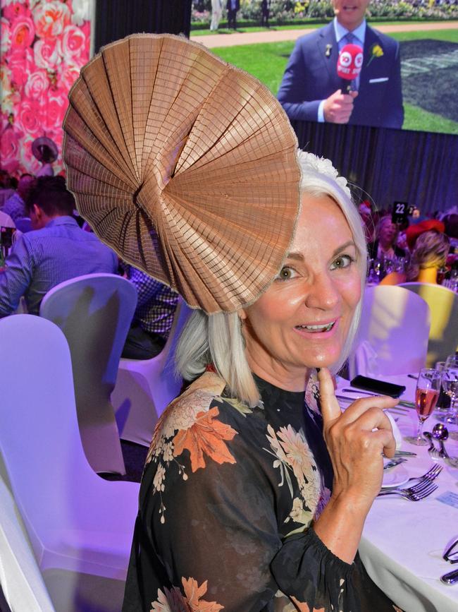 Sue Swanson at Melbourne Cup celebrations at GCCEC, Broadbeach. Picture: Regina King.