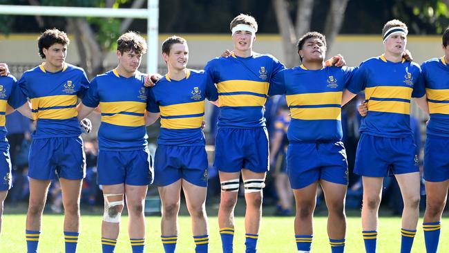 GPS First XV rugby, Brisbane Boys College v Toowoomba Grammar School. Saturday August 5, 2023. Picture, John Gass