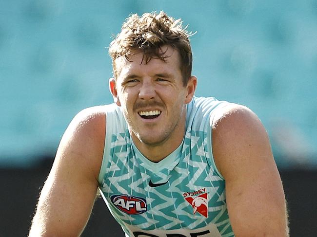 Sydney's Luke Parker during the Sydney Swans training session at the SCG on May 21, 2024. Photo by Phil Hillyard(Image Supplied for Editorial Use only - **NO ON SALES** - Â©Phil Hillyard )