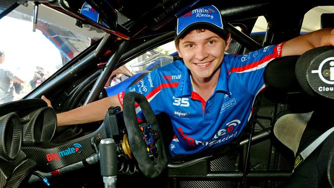 South Australian driver Todd Hazelwood, 22, is making his debut at Australia’s most iconic motor race, the Bathurst 1000. Picture: MARK BRAKE