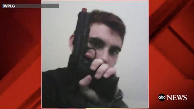 Alleged Florida shooter Nikolas Cruz is in police custody. Picture: ABC News