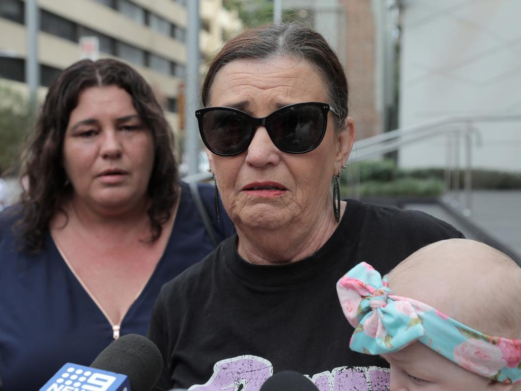 Margaret Dodd, mother of Hayley Dodd – with daughter Toni and granddaughter Haylz – said the scars from losing Hayley would always remain. Picture: NCA NewsWire /Philip Gostelow