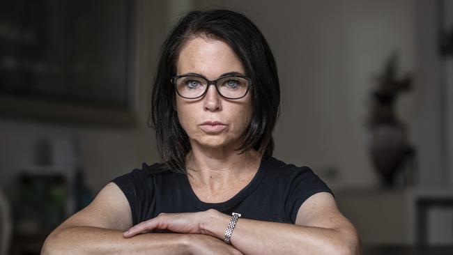 Emma Walters, the estranged wife of CFMEU leader John Setka, has given a signed statement to police alleging verbal abuse and threats. Picture: Arsineh Houspian