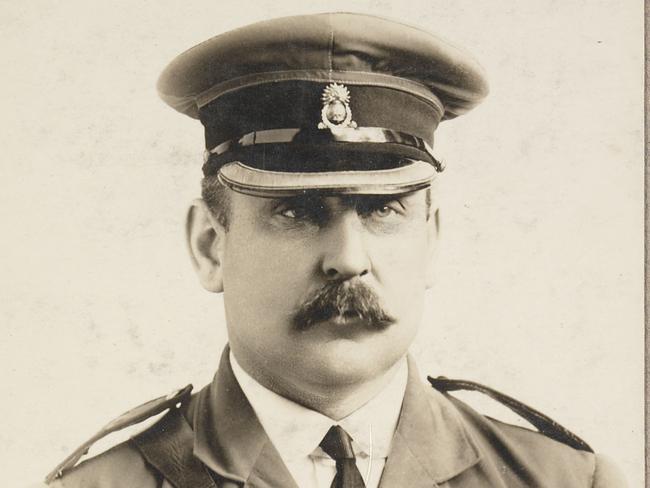 History: Sir Charles Rosenthal in uniform in World War I. Must credit State Library of NSW.