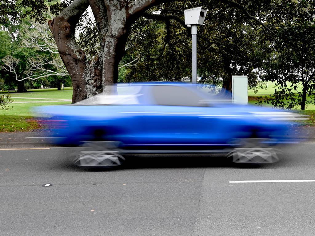 Speeding fines have skyrocketed with almost $40.4 million issued for drivers caught driving less than 10km over the speed limit in the 12 months to December. Picture: NCA NewsWire / Jeremy Piper