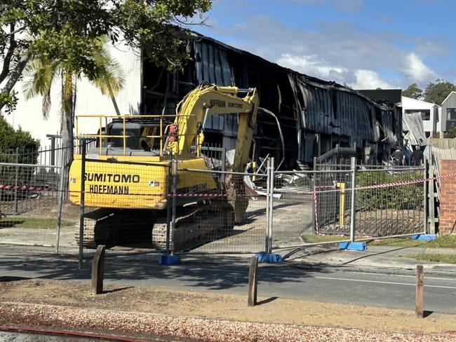 Kingston fire aftermath. Picture: Facebook/Darren Jones