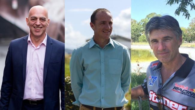 Gianpiero Battista, Isaac Smith and Greg Bennett have all quit Lismore City Council before the elections in September.