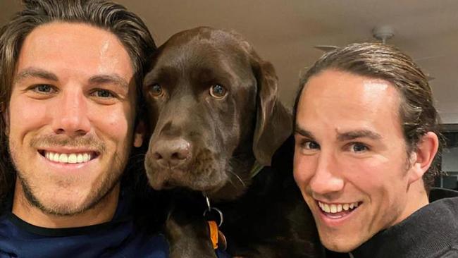 A major search has been launched in Ensenada, Mexico for two brothers, Jake (right) and Callum Robinson (left) from Perth, who were visiting on a surfing trip. Picture: Instagram