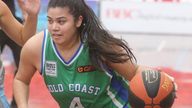 The Gold Coast Rollers are looking to go two in a row after two losses to start the season. Photo of Christine Obermeier.Gold Coast 12th May 2019 AAP Image/Richard Gosling