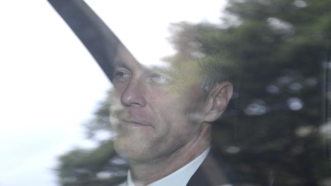 NSW Premier Chris Minns arrives for the wedding. Picture: NCA NewsWire / Jeremy Piper