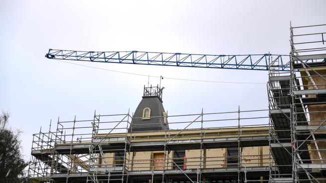 Development on the Continental Hotel in Sorrento has stalled. Picture: Penny Stephens