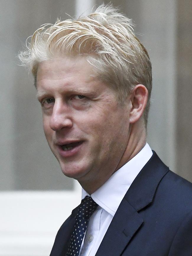 Jo Johnson arrives at Downing Street. Picture: AP