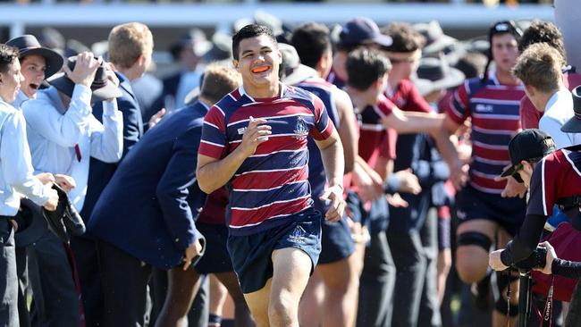 The Southport School vs Nudgee College in round 8 of the 2017 GPS rugby union competition, 2nd September at TSS. This image is for Editorial Use Only. This image is licensed to The Southport School. Photo: Adrian Gaglione.