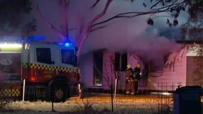 Flames engulfed the entire house. Source: Change.org