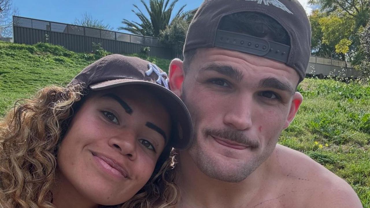 Nathan Cleary and Mary Fowler have been together since 2003. Picture Instagram @_nathancleary