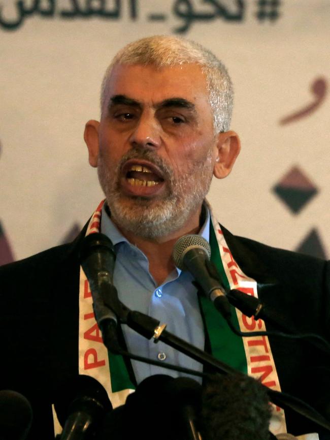 Slain Hamas military commander Yayha Sinwar. Picture: AFP