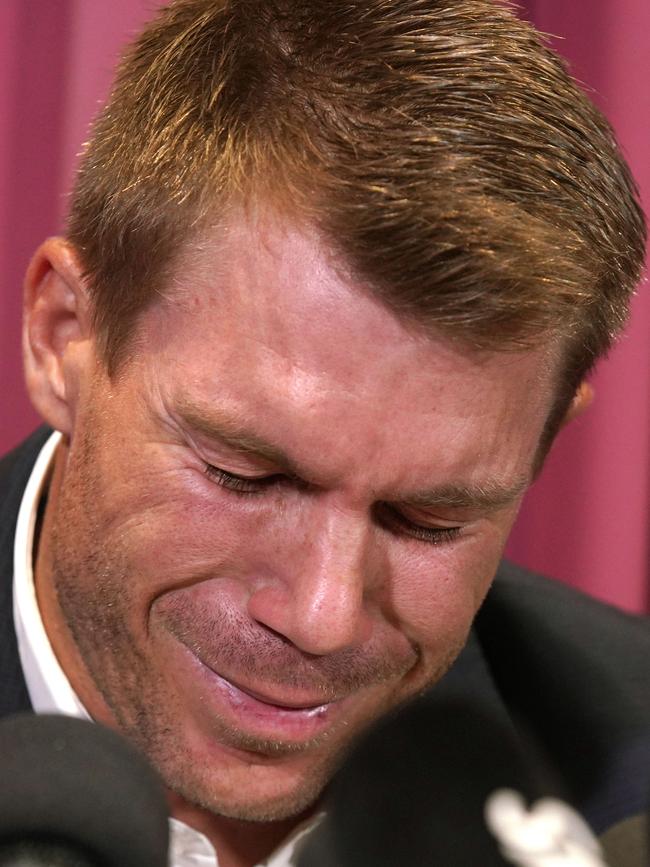 David Warner. Picture: AAP/Ben Rushton