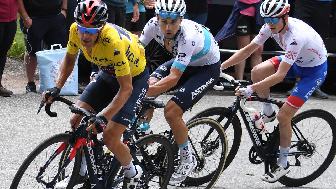 Richie Porte on his way to victory in France. Picture: Alain Jocard / AFP