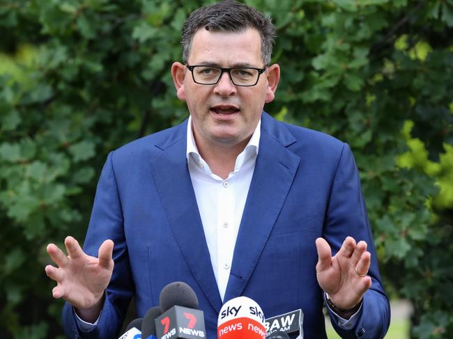 Former Victorian premier Daniel Andrews unexpectedly pulled the pin on hosting the 2026 Games in regional Victoria. Picture: Ian Currie