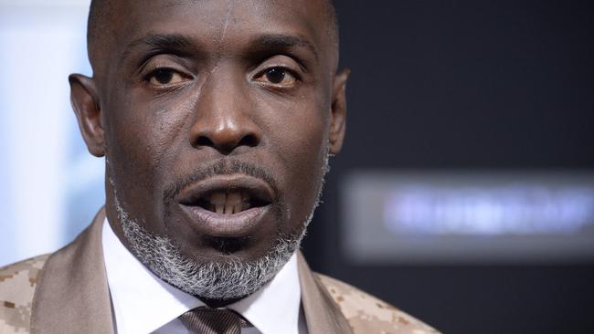 Michael K. Williams, who died in early September, is on track to pick up a posthumous Emmy for Lovecraft Country. Picture: Robyn Beck/AFP