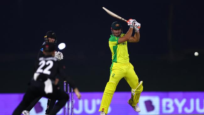 Marcus Stoinis is a physical presence in the Australian middle order. Picture: Getty