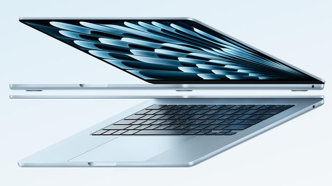 Apple has introduced a new colour, Sky Blue, in the latest MacBook Air range.