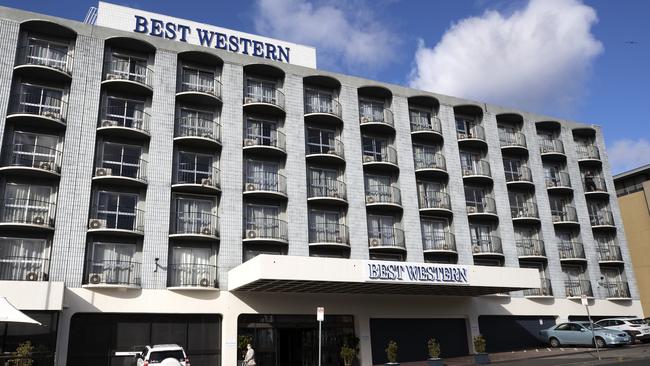 Best Western Hotel at Hobart. Picture Chris Kidd