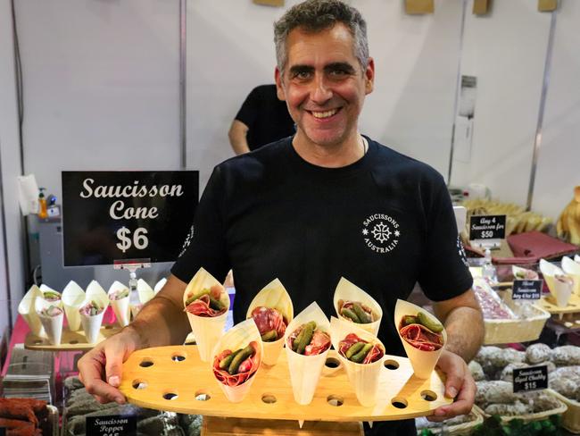 The French Salami Cone owner Jean-Marc Amar.