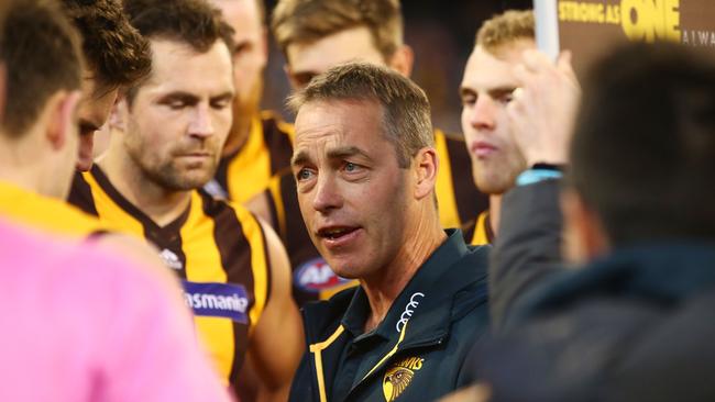 Alastair Clarkson is doing a brilliant job with the Hawks. Picture: Getty Images