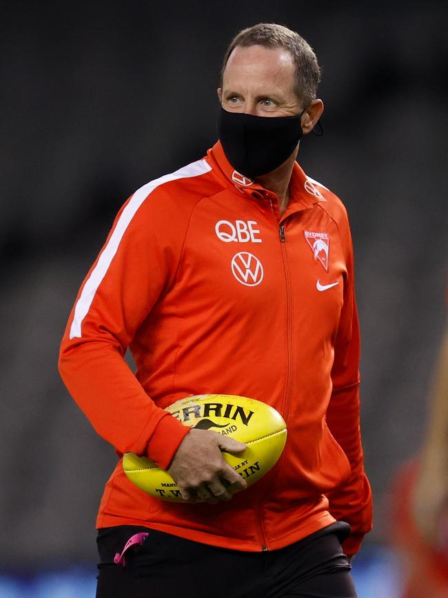 Don Pyke has pulled out of the Collingwood coaching race. Picture: Michael Willson/AFL Photos via Getty Images