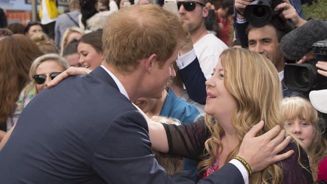CHRISTCHURCH, NEW ZEALAND - MAY 12: Prince Harry meets the public at Cashel Street Mall on May 12, 2015 in Christchurch, New Zealand. Prince Harry is in New Zealand from May 9 through to May 16 attending events in Wellington, Invercargill, Stewart Island, Christchurch, Linton, Whanganui and Auckland. (Photo by Tim Rooke - Pool/Getty Images)