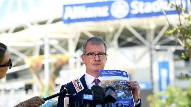 NSW Labor leader Michael Daley says there will be “no public handouts”. Picture: AAP Image/Joel Carrett