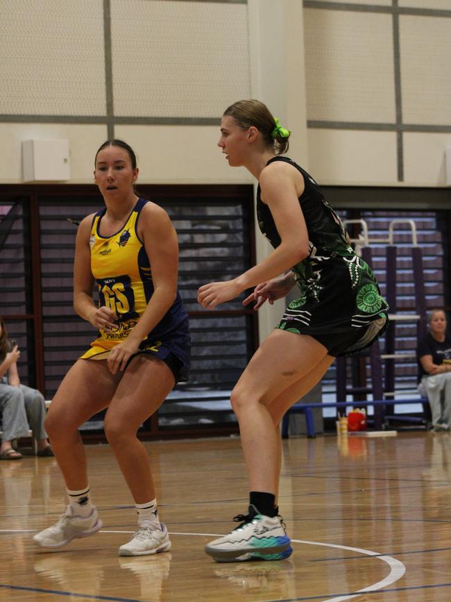 HART Sapphire Series round 1 2024 (Ruby) Darling Downs Panthers v Bond University Bull Sharks Netball