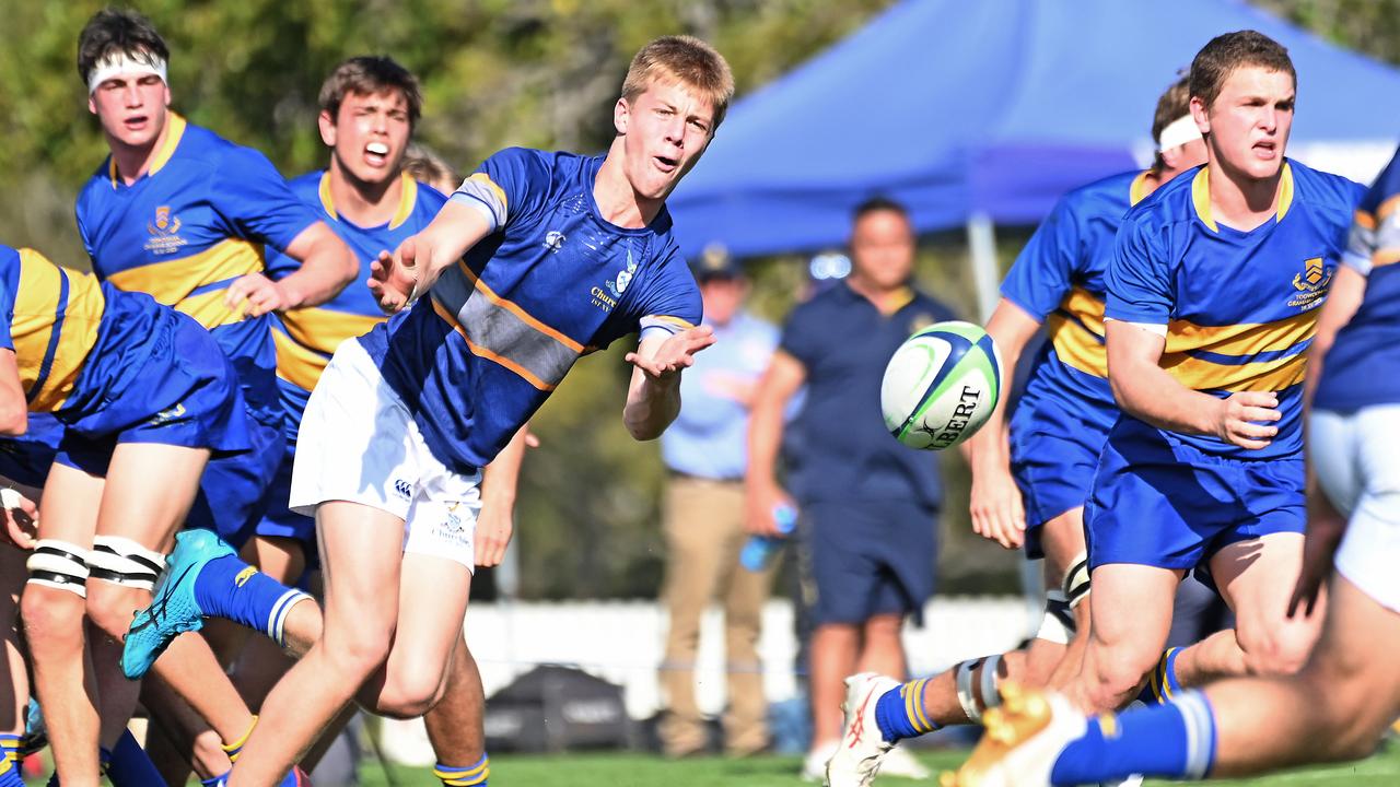 GPS First XV rugby between Churchie and Toowoomba Grammar School. Saturday August 12, 2023. Picture, John Gass