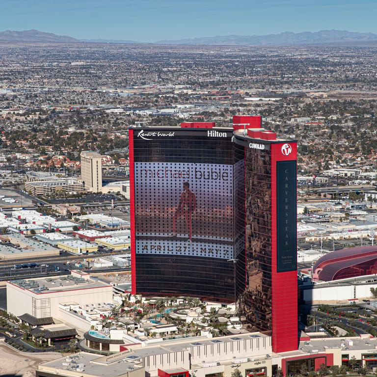 Resorts World standing out on the Last Vegas Strip. Picture: George Rose/Getty Images