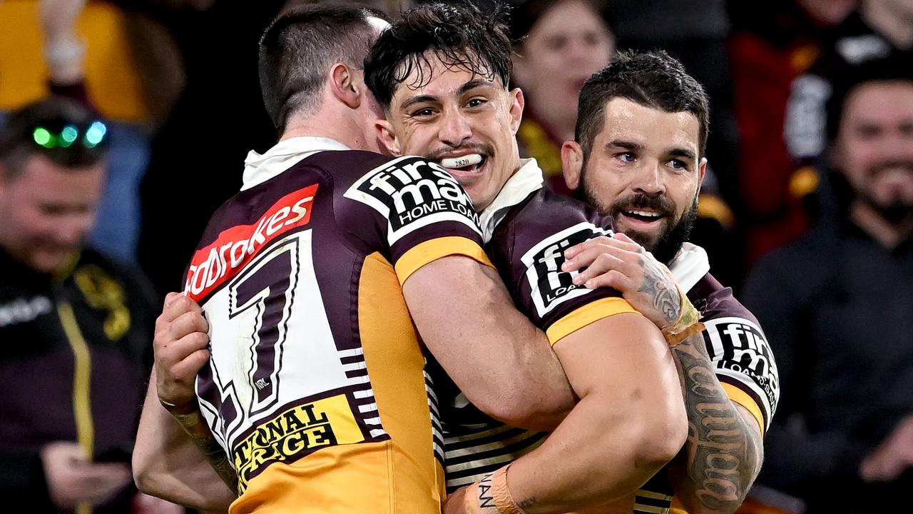 Broncos centre Kotoni Staggs rejected Newcastle to sign a $2.8 million upgrade.