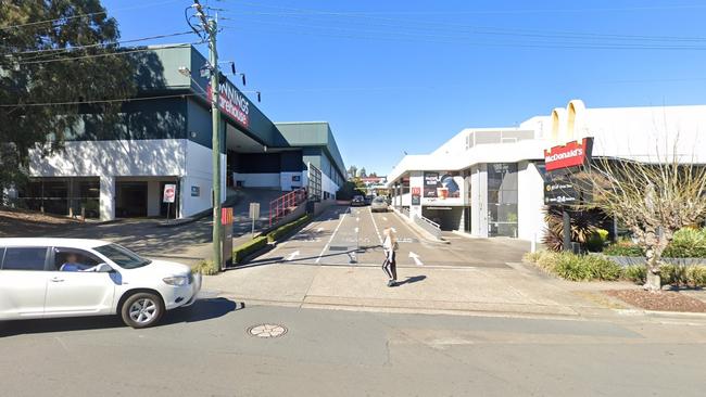 Garth Molloy and Todd Mehlhopt were meant to pick up cocaine in the car park of Thornleigh McDonald's but were directed to the Bunnings car park instead. Picture: Google