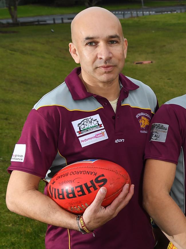 Nunawading coach Paul Beven. Picture: James Ross/AAP